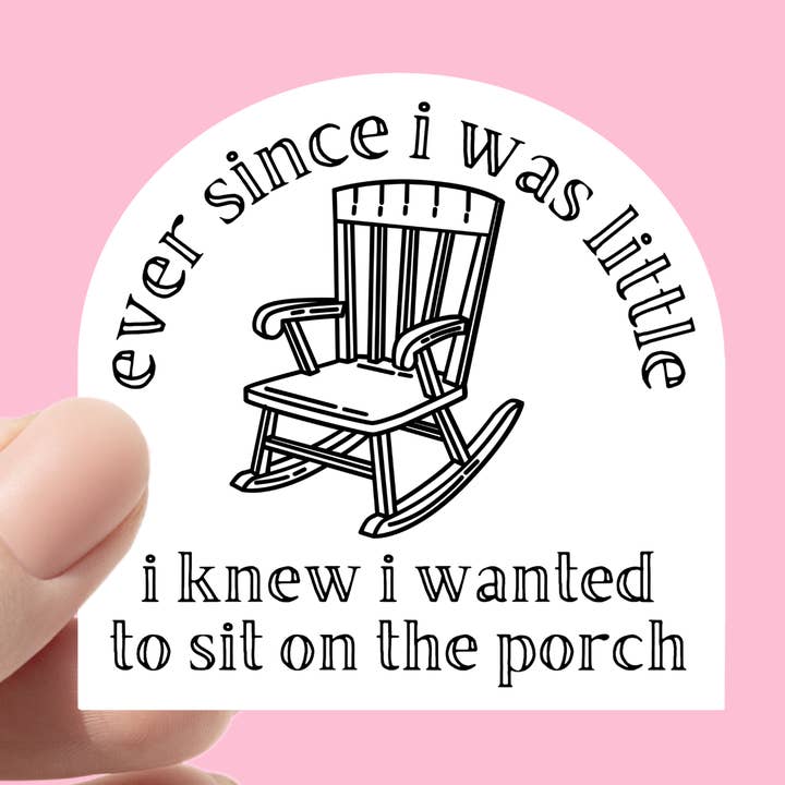 Autocollant « Ever Since I Was Little Aging Millennials » pour la vente par Chlo Ranae Co