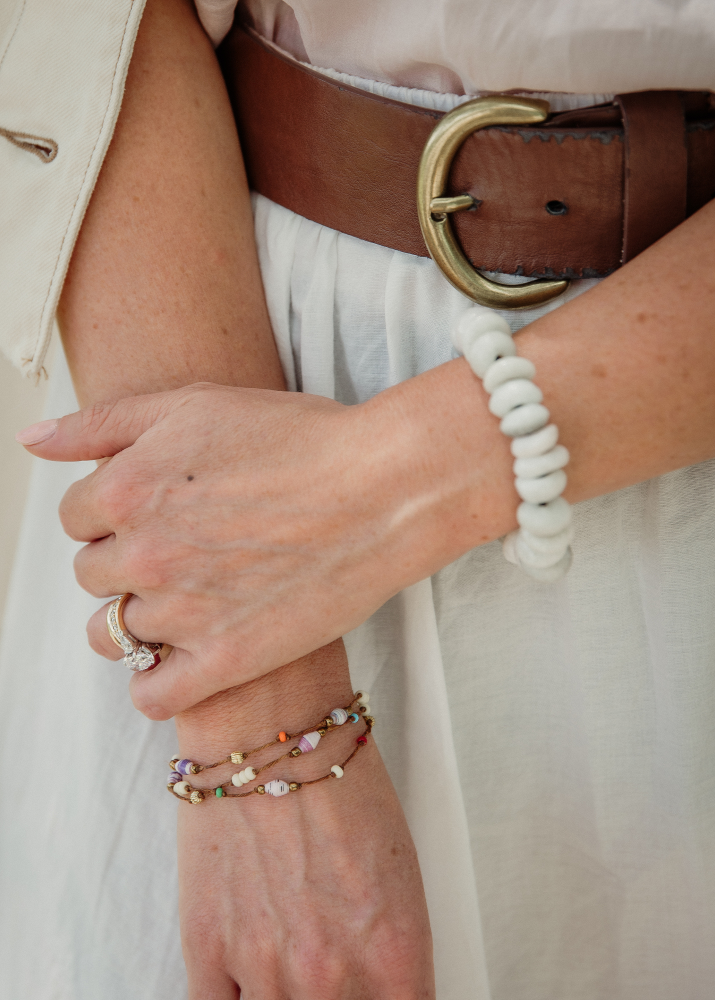 The Bead Project by TWOPU - Wholesale Beaded Bracelet - Chunky Glass Bracelet 9