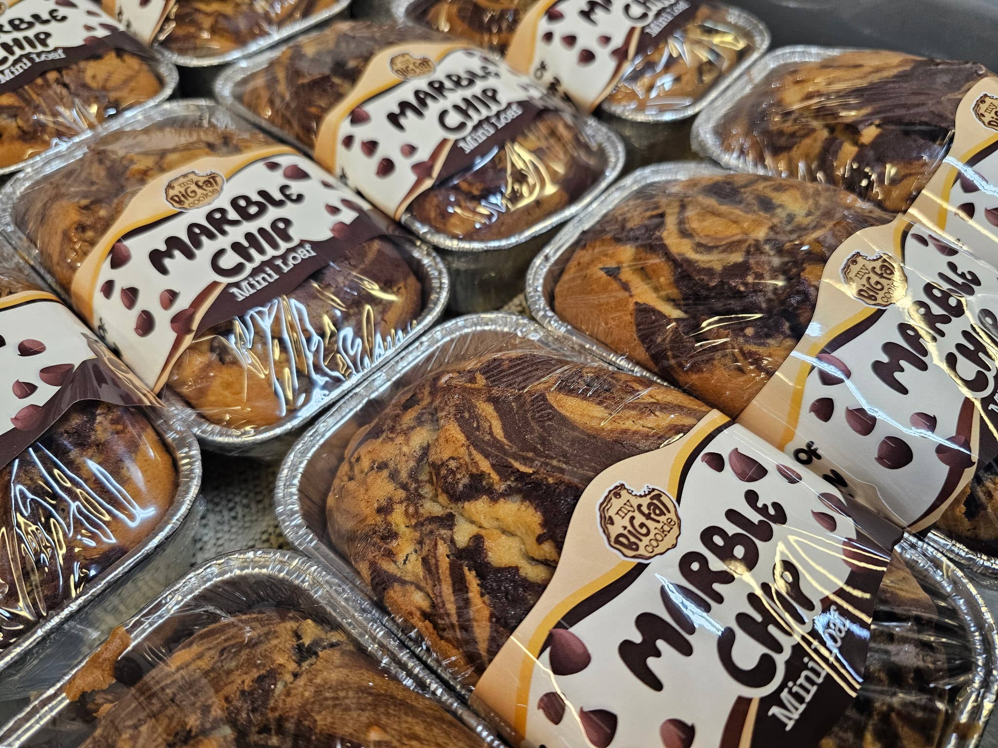 My Big Fat Cookie - Wholesale Cake - Mini Loaf: Marble Chip2