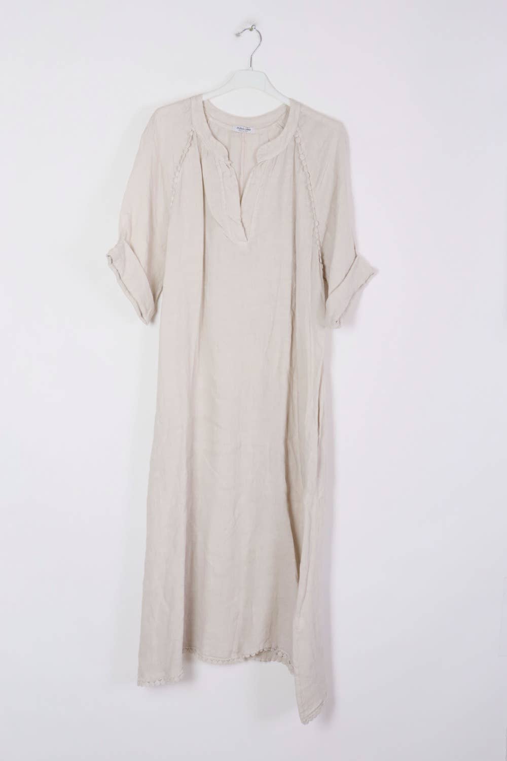LÉA & LUC - Wholesale Dress - Women's - Long dress in 100% linen REF.716138