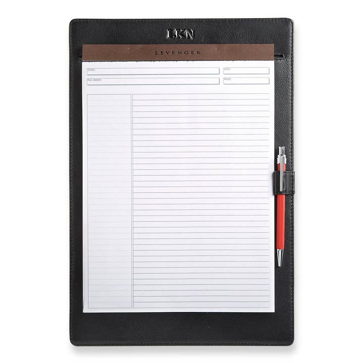 Levenger - Wholesale Notepad - Leather Freeleaf Pad Backer2