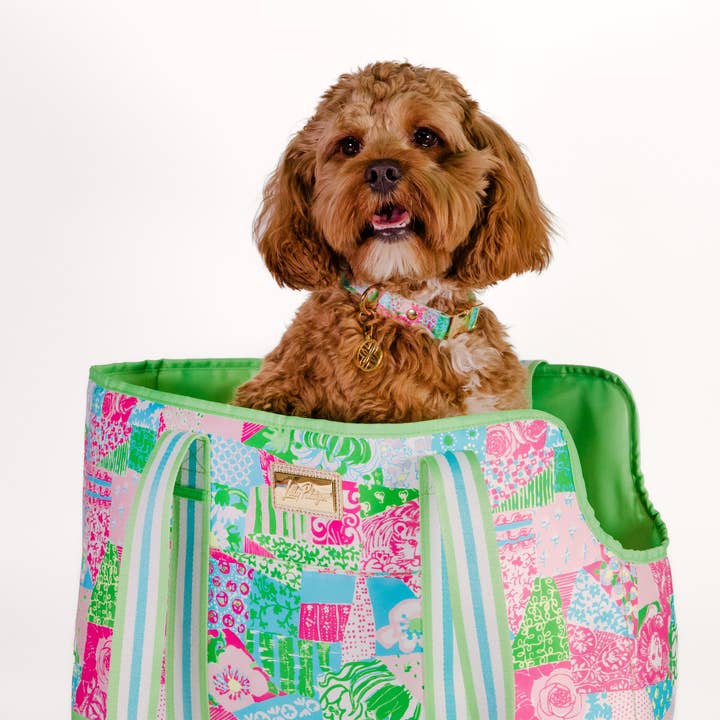 Pet Carrier, Crazy Quilt Home for wholesale by Lilly Pulitzer by Lifeguard Press