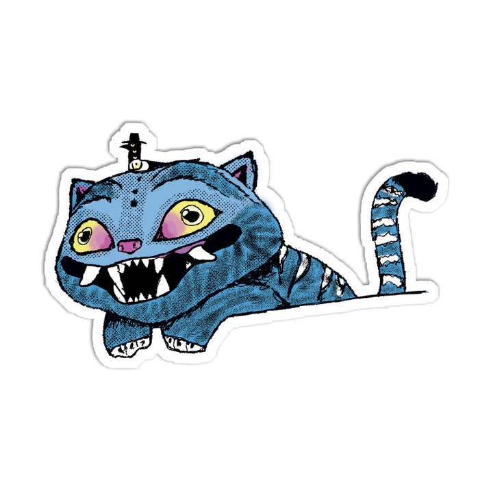 Sticker - Derpy Kpop Demon Hunters - Waterproof Vinyl 4in for wholesale by Megan Lee Designs