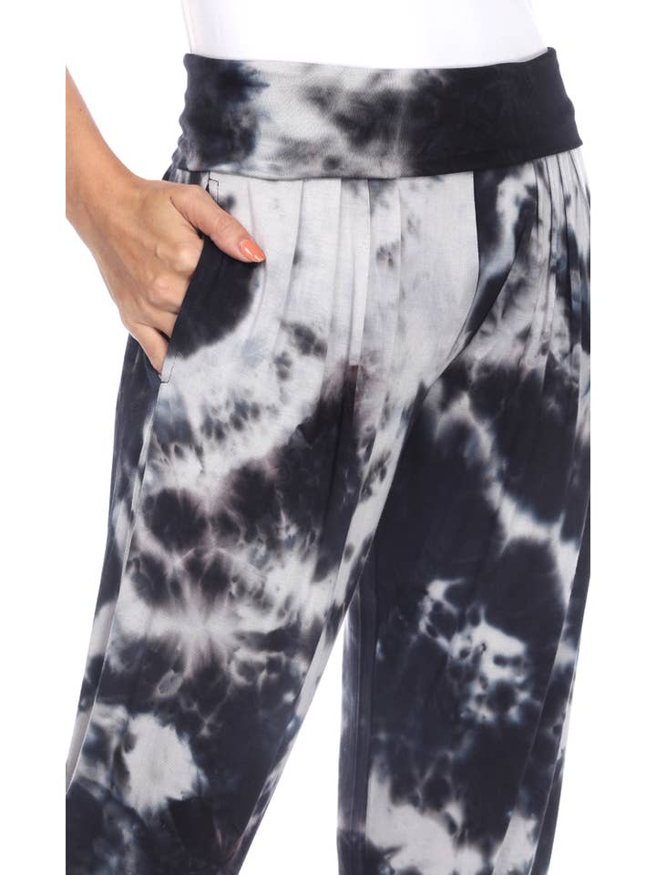 WHITE MARK - Vendita all'ingrosso Pantalone - Donna - PANTALONI HAREM TIE DYE2