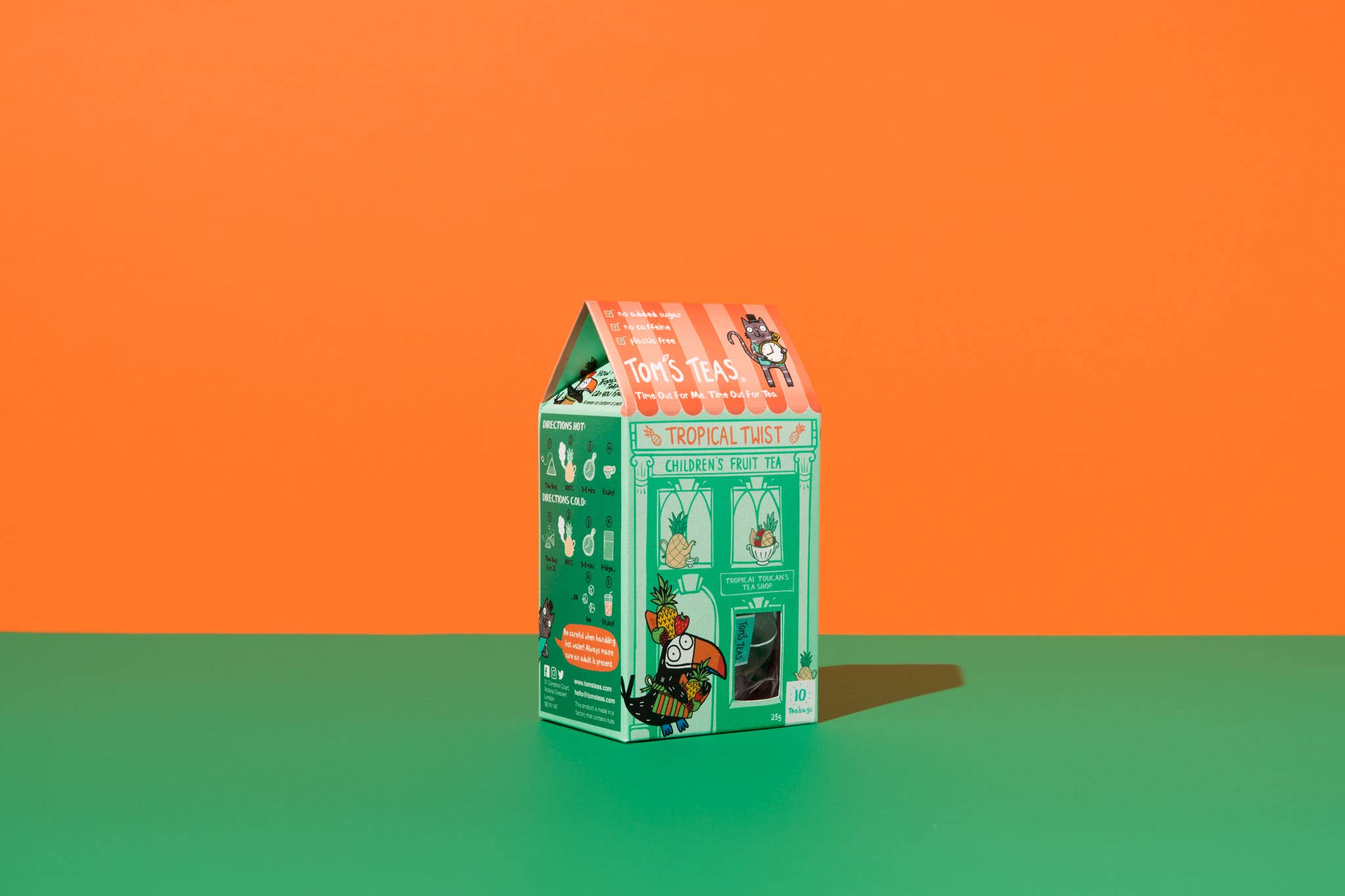 Tom's Teas – wholesale Health/detox tea – Tropical Twist - children's fruit tea3