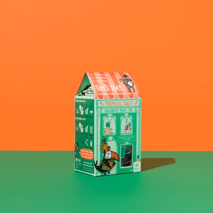 Tom's Teas – wholesale Health/detox tea – Tropical Twist - children's fruit tea3