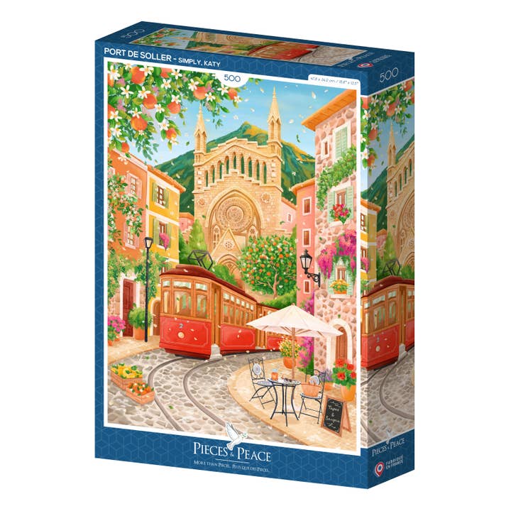 Puzzle 500 Pièces - Port De Soller pour la vente par Pieces & Peace
