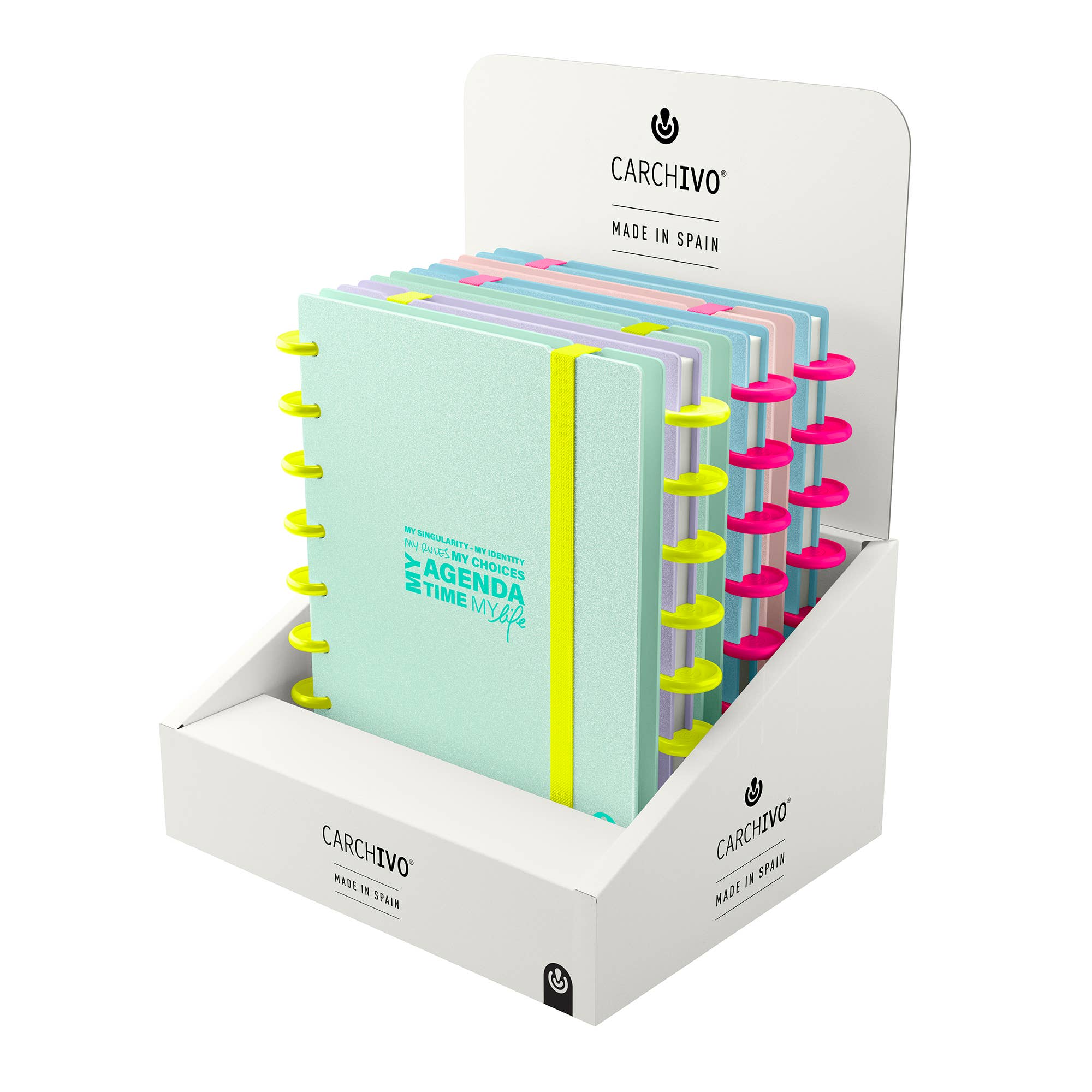 CARCHIVO - Wholesale Retailer Display - Paper & Novelty - CARCHIVO Ingeniox® Agenda Display |No date0