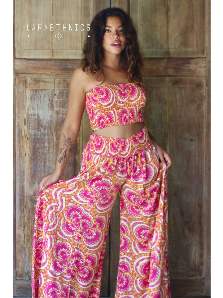 LARA ETHNICS - Wholesale Pants - Women's - PANTS - LAGUNA