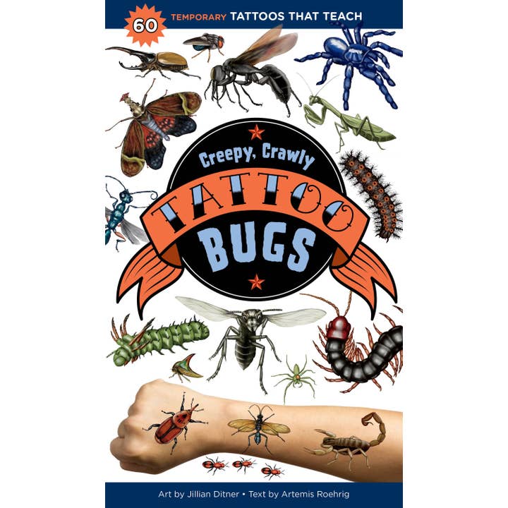 Hachette Book Group - Wholesale Book - Kids - Creepy, Crawly Tattoo Bugs