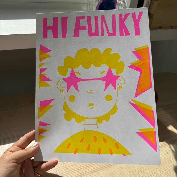 Strwbry Wrld - Wholesale Art Print - Hi Funky Print2