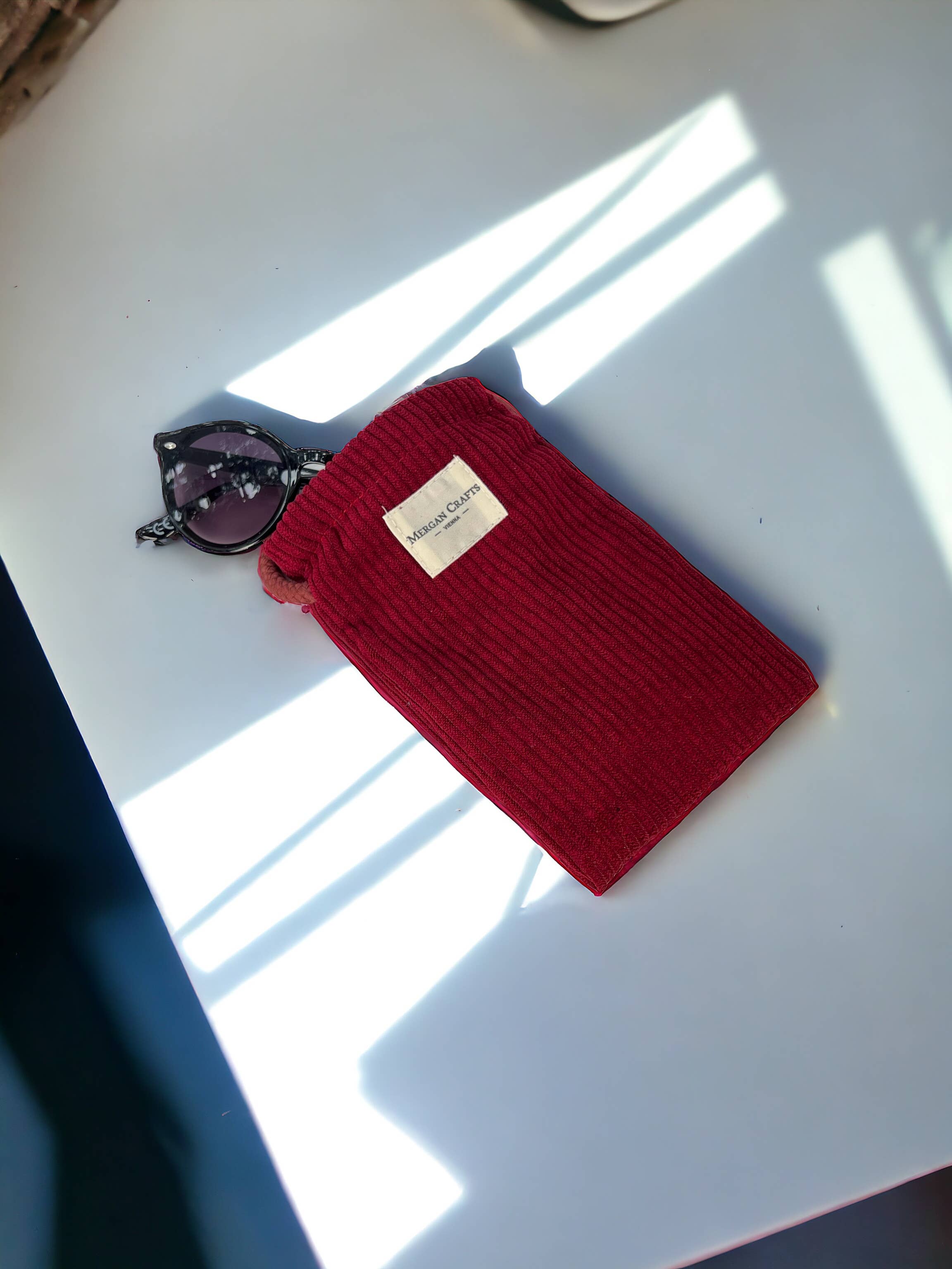 MERGAN CRAFTS - TEXTILE - Wholesale Eyewear Cases & Holders - Women's - Neckbag, Glasses Cover, Eyewear case, Phone Case - Corduroy2