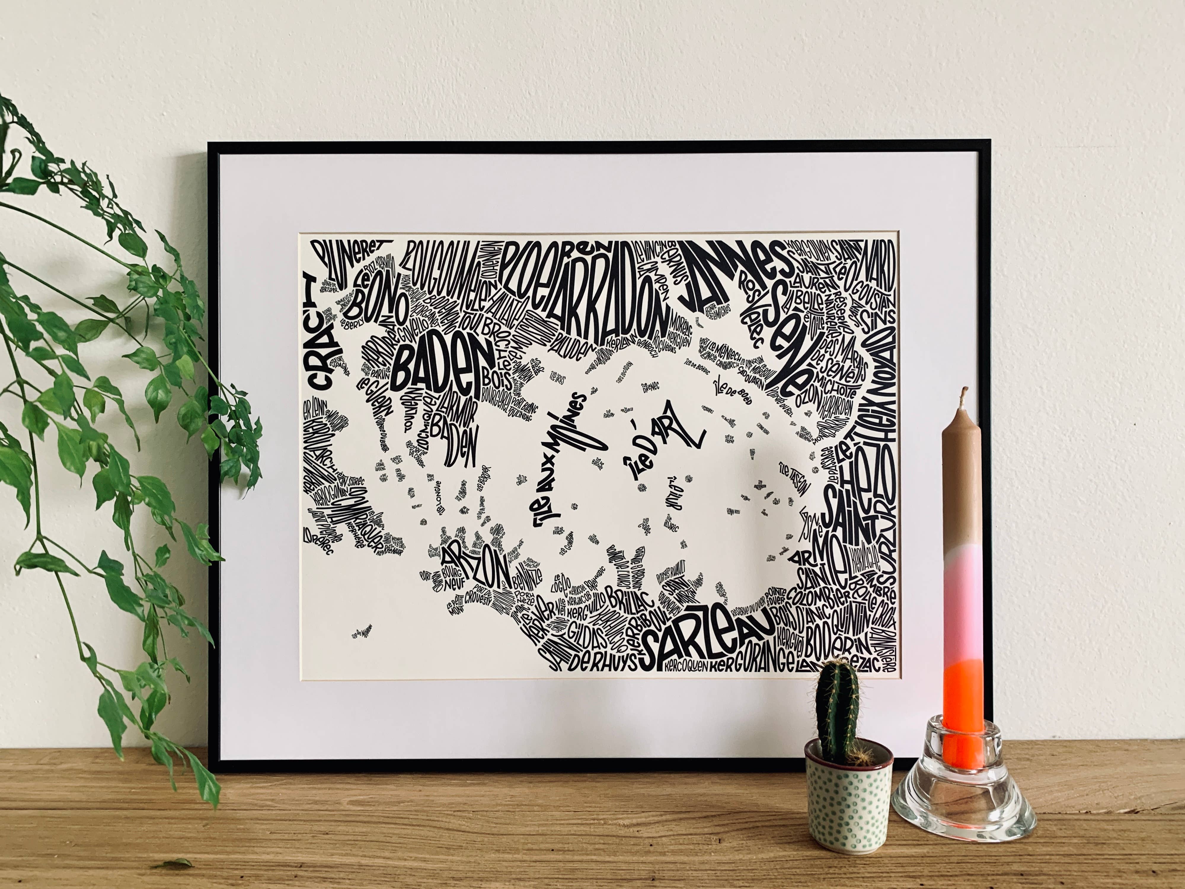 Les Petits Plans - Wholesale Poster - Gulf of Morbihan1