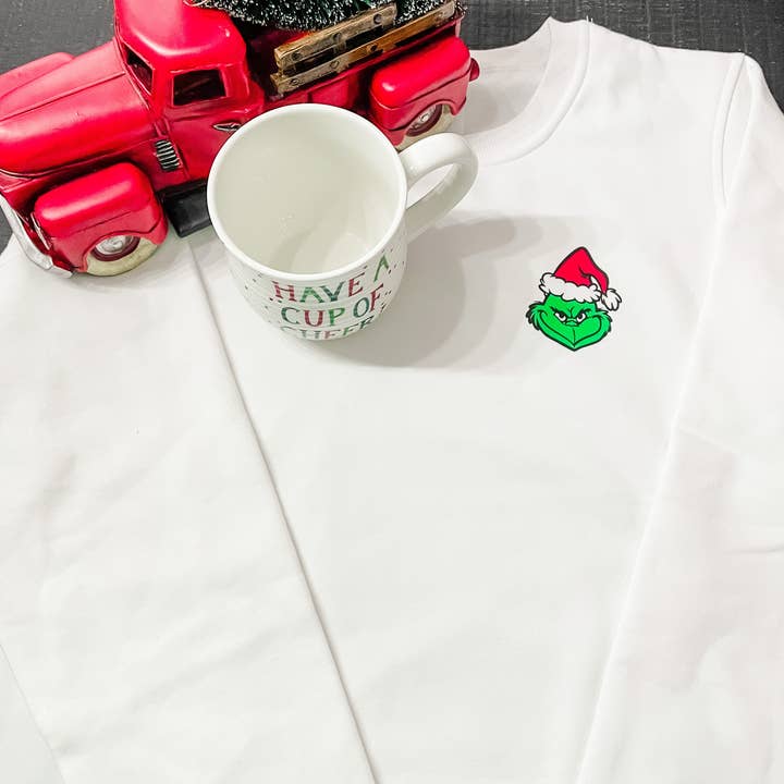 Grinch Schedule Crewneck for wholesale by Stec Creations