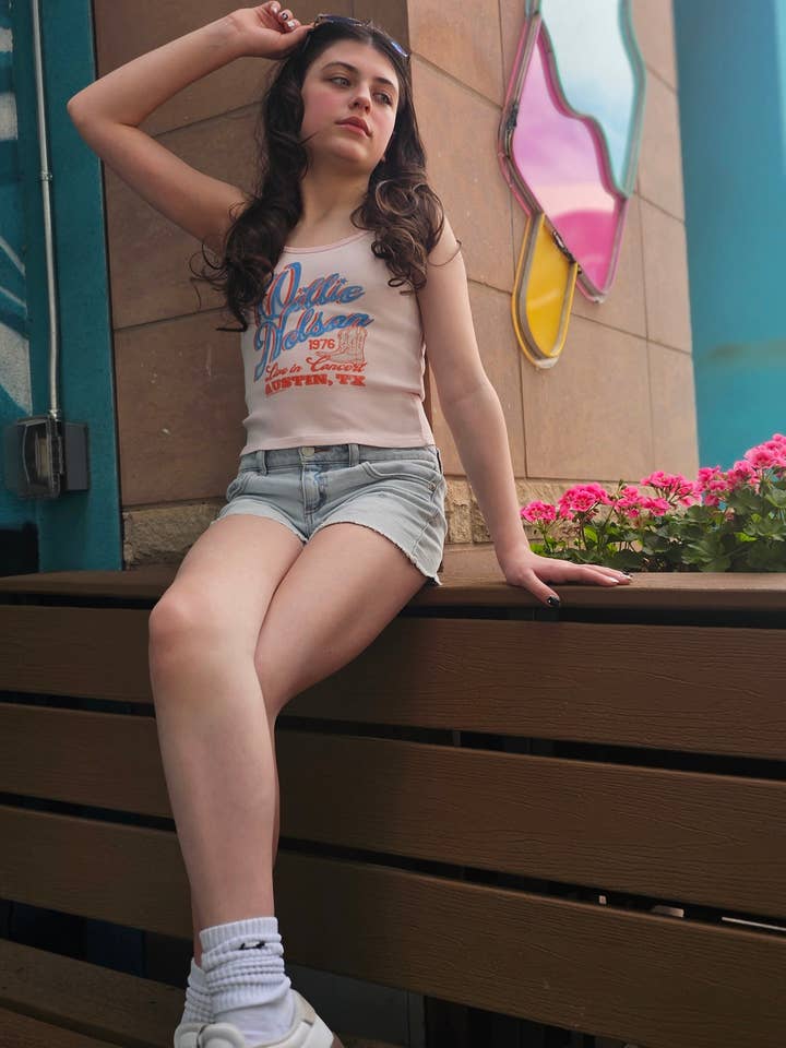 Rowdy Sprout - Wholesale Tank Top - Kids - Willie Nelson 1976 Concert Tank2