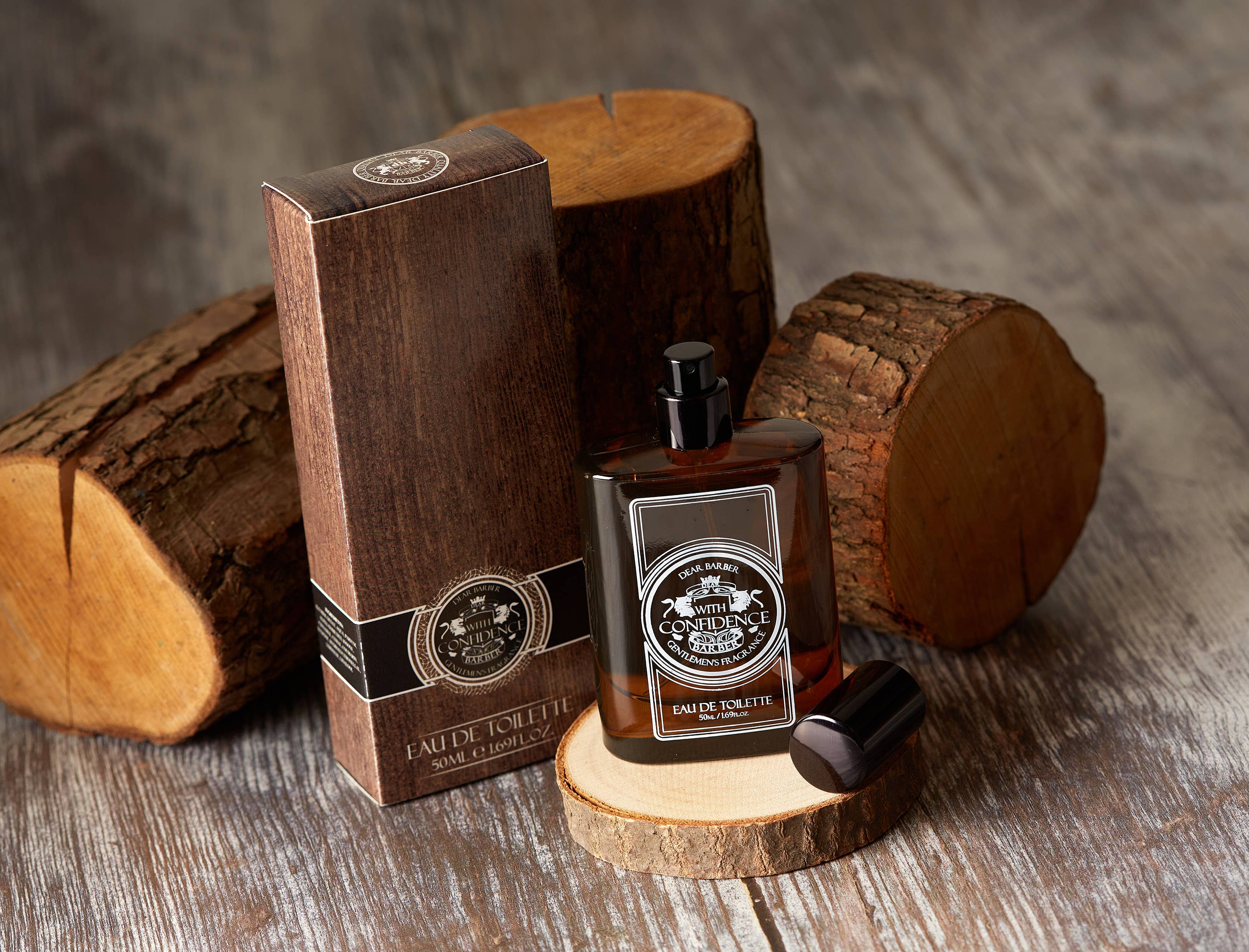 Dear Barber – Perfume/Eau de Toilette por atacado – Eau de Toilette 'With Confidence' para homens (50 ml / 1,7 fl. oz.)2