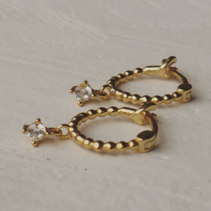 Olive Branch Jewelry & Co. - Wholesale Hoop Earrings - Shiloh Bubble Hoop Earrings0