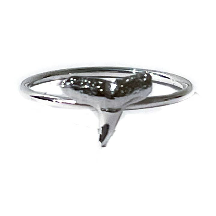 Anel Dente Little Bite Silver 96 por atacado de Fin montauk