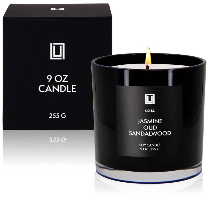 9 Oz. Candle with Dust Cover & Box - 27 Units Case Packed for wholesale by Lulu Candles