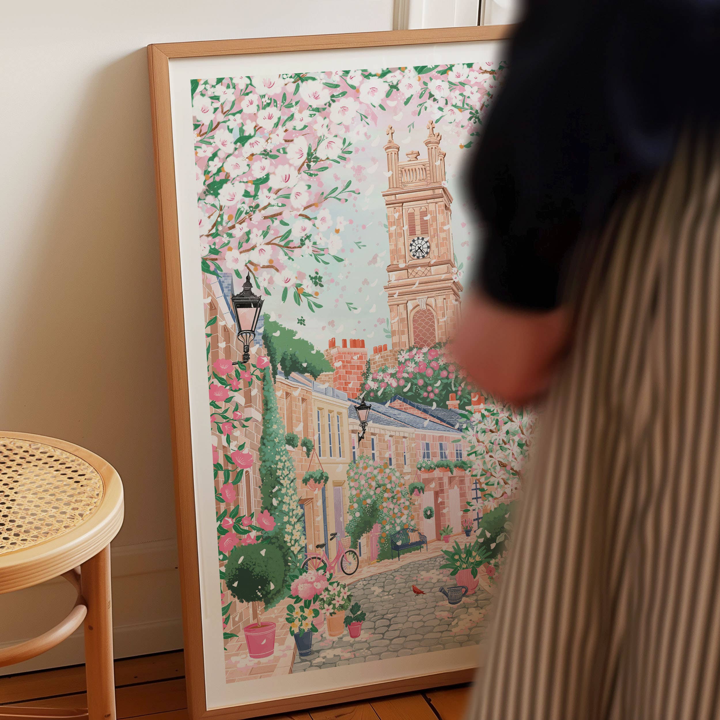 Simply, Katy – wholesale Art print – Circus Lane, Edinburgh4