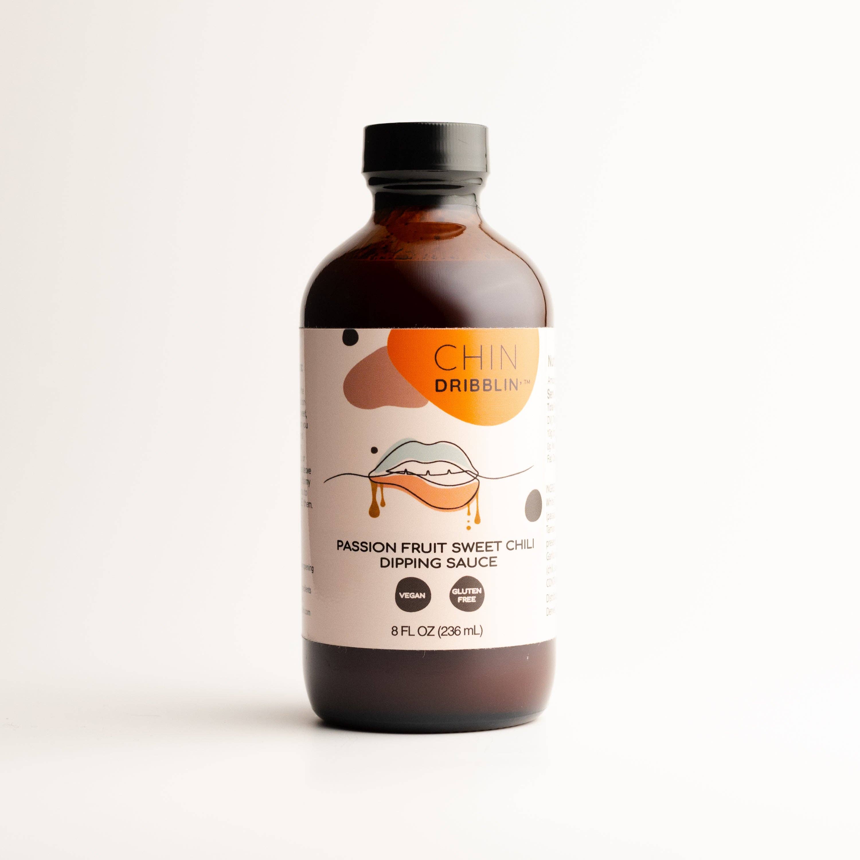 Chin Dribblin' Specialty Asian Fusion Sauces - Wholesale Sauce - Passion Fruit Sweet Chili Dipping Sauce1