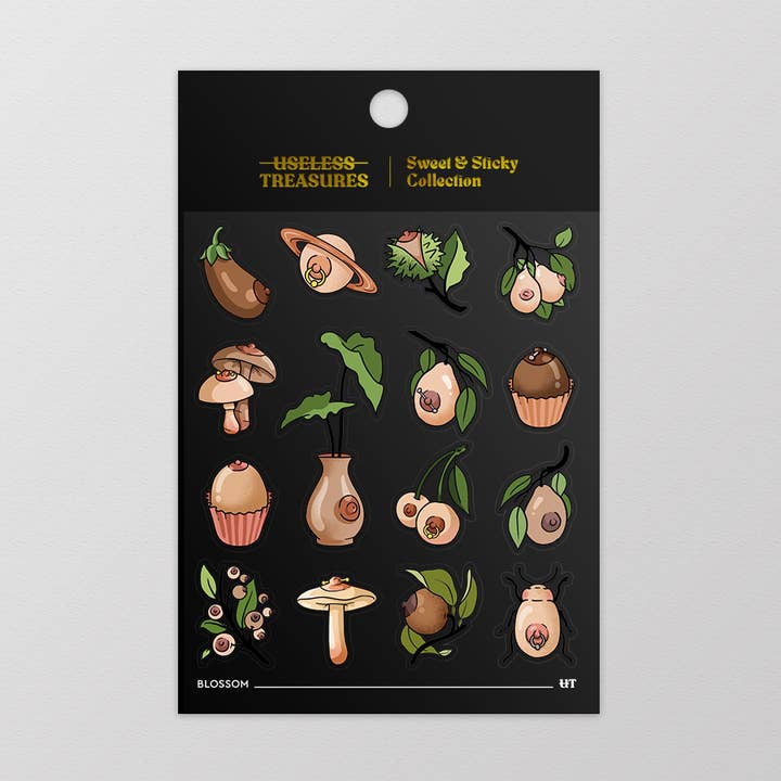 Blossom | Stickers Sheet for wholesale by Useless Treasures