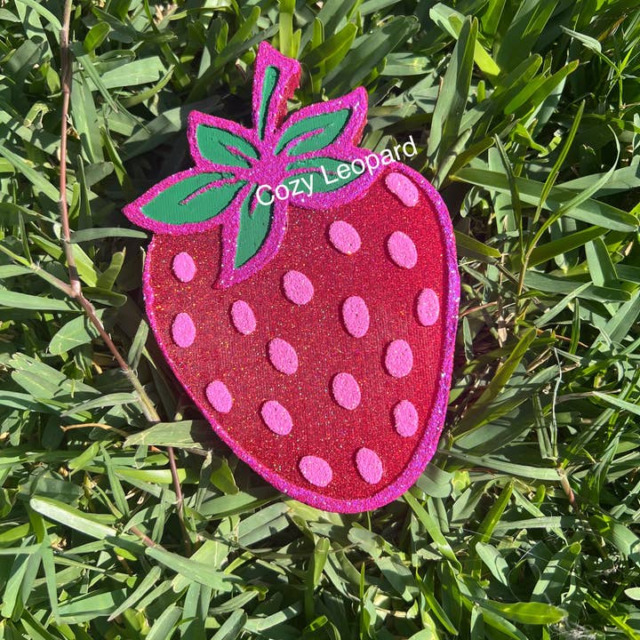 Cozy Leopard Boutique - Wholesale Car Freshener - Women's - Strawberry Car Freshie10