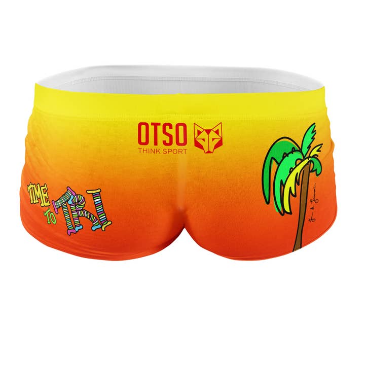 OTSO - Venta al por mayor Bañador - Hombre - Bañador trunk hombre - Time to tri Run