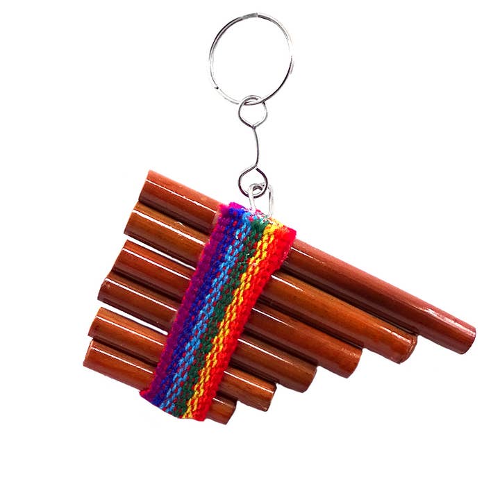 Pichincha - Wholesale Keychain - Unisex - Assorted Mini Musical Instrument Wooden Figurine Keychain2