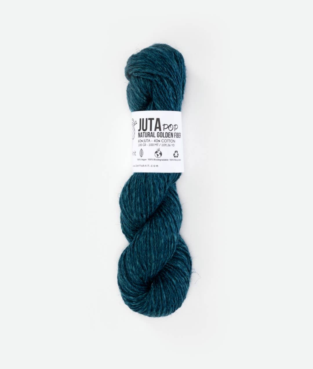 BettaKnit - Vente Fils à tricoter - Juta Pop, 60 % fil de jute — 40 % coton14