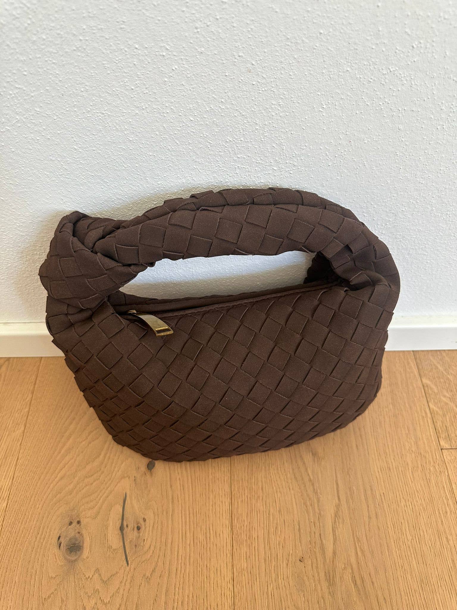 Zhade - Wholesale Top Handle Bag - Women's - Jolie Knot Eco Leather Suede4