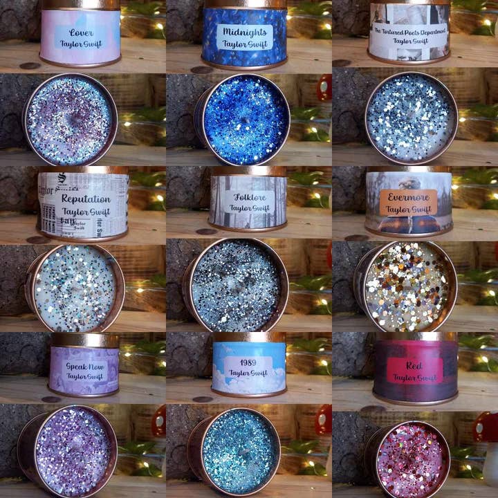 Taylor Swift Candles Albums 1989 Midnights Lover Red Folklor and other Purchase wholesale taylor. Free returns & net 60 terms on Faire trending on Faire.