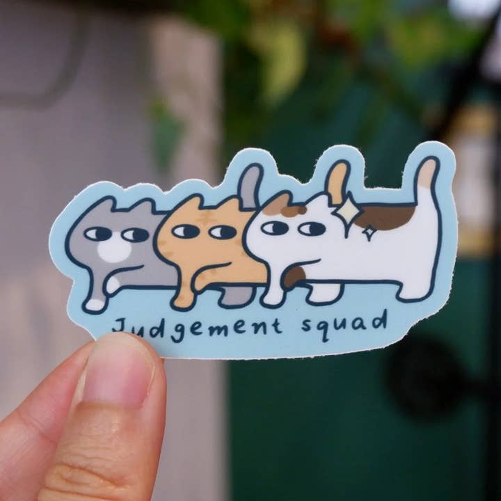 Judgement Squad Sticker for wholesale by Shooley