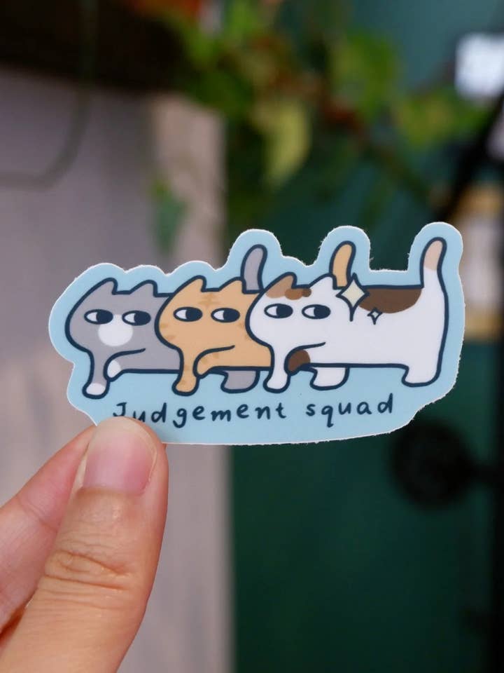 Judgement Squad Sticker for wholesale by Shooley