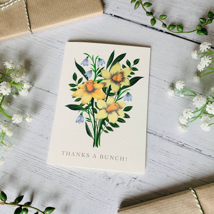 By Becky Amelia - Vente Cartes de remerciements - Thanks a Bunch Carte de vœux1