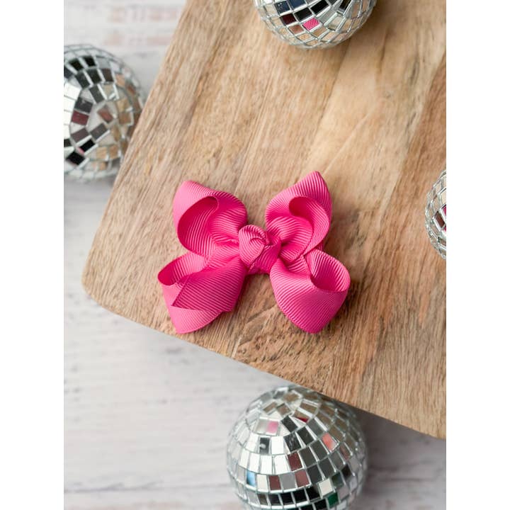 The Hair Bow Company - Wholesale Hair Bow - Kids - Original Grosgrain Hair Bow - Alligator Clip - 3"