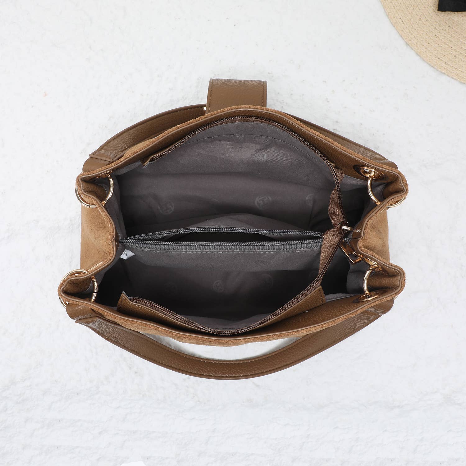 House of Milano - Wholesale Schoudertas - Dames - 25457 Vegan Suède Schoudertas6