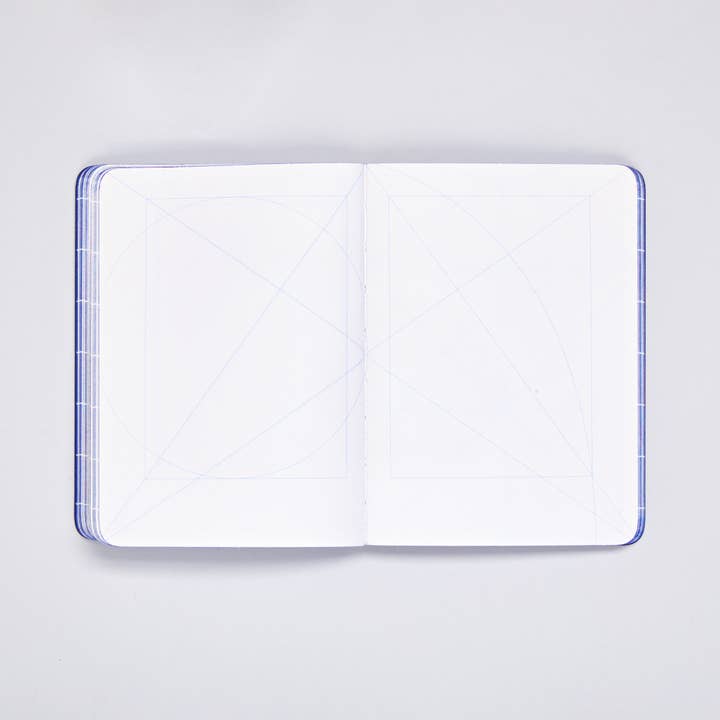 nuuna - Wholesale Notebook - Break The Grid Blue - Notebook S A6| 82 Creative Grids6