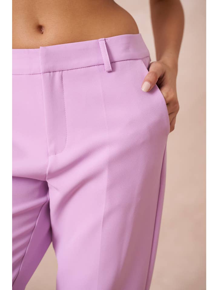 Attentif Paris - Wholesale Broek - Dames - Attentif Paris tijdloze high-waisted sigarettenbroek66