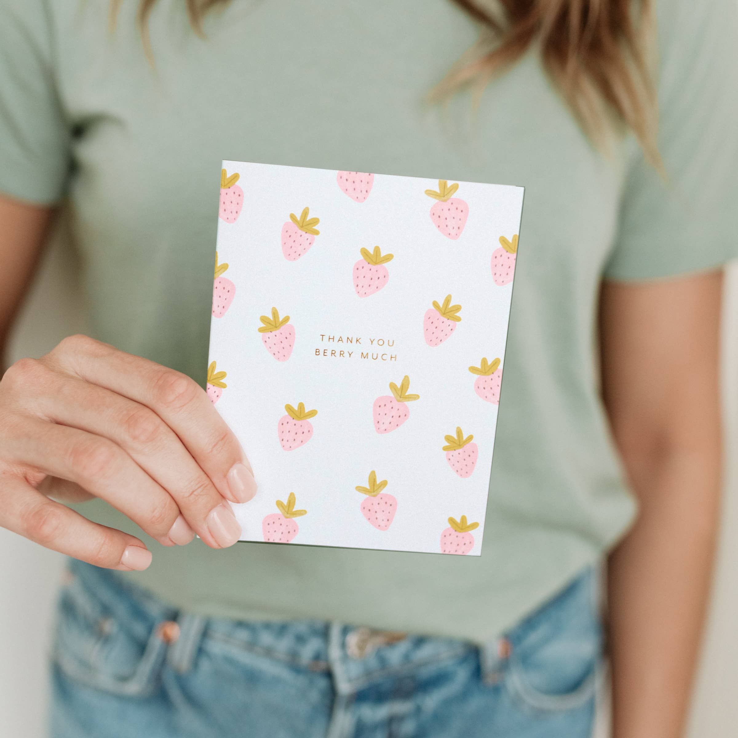 Ramona & Ruth - Venta al por mayor Tarjetas de agradecimiento - Tarjeta de agradecimiento Berry Much1