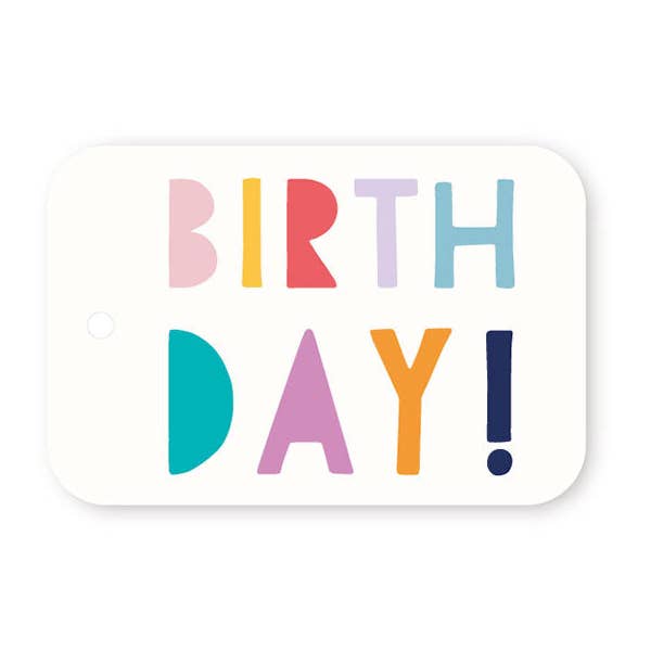 ÉTIQUETTE D'ANNIVERSAIRE COLORÉE pour la vente par Elly Oak