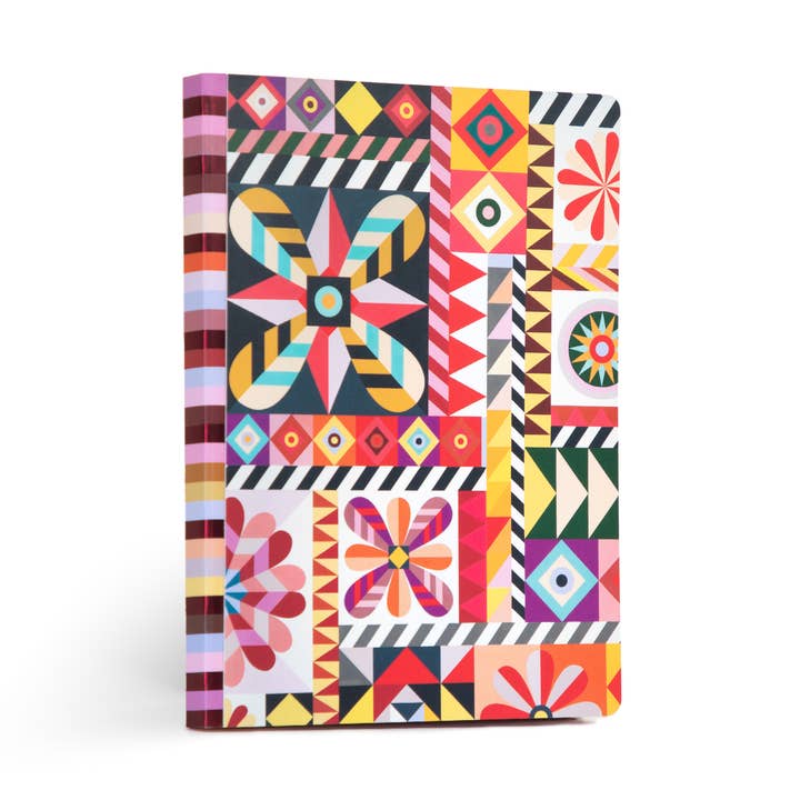 Sunshine Pinwheels Luxe Journal for wholesale by eeBoo
