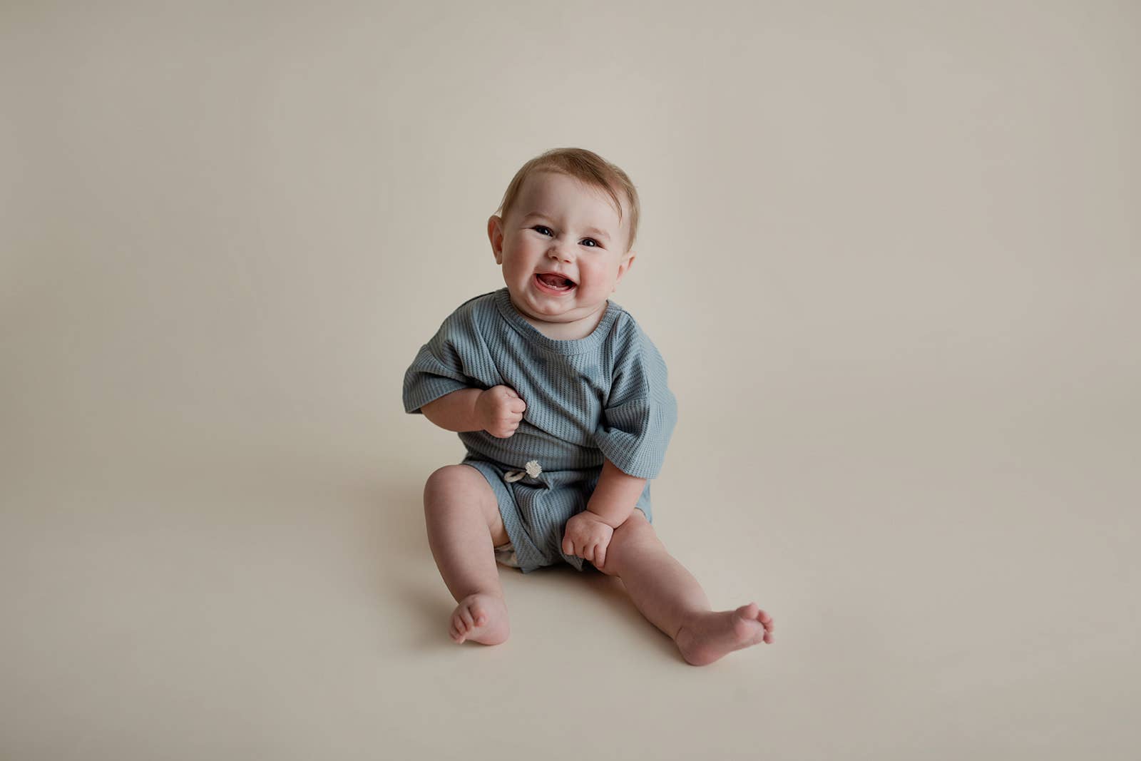 Three Little Tots – wholesale Top & short set – Kids – Santorini Summer Waffle Toddler Top & Bottom Set2