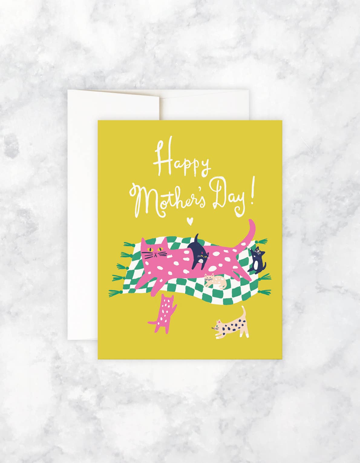 Idlewild Co. - Wholesale Mother's Day Card - Kitty Mama Greeting Card1