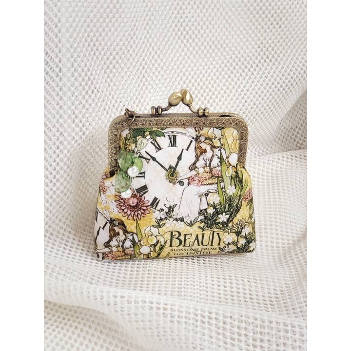 LeisTextileStudio - Wholesale Coin Purse - Women's - Mucha Art Kiss Lock Coin Purse Mini Clutch Cardholder5