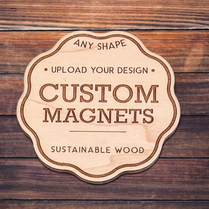 Wild Larch Creative - Wholesale Magnet - CUSTOM Wooden Magnets | Personalized Magnets | Sustainable23