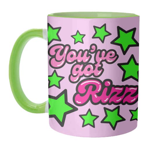 ART WOW – wholesale Coffee mug – Mugs 'You've got Rizz' by Lilly Rose4