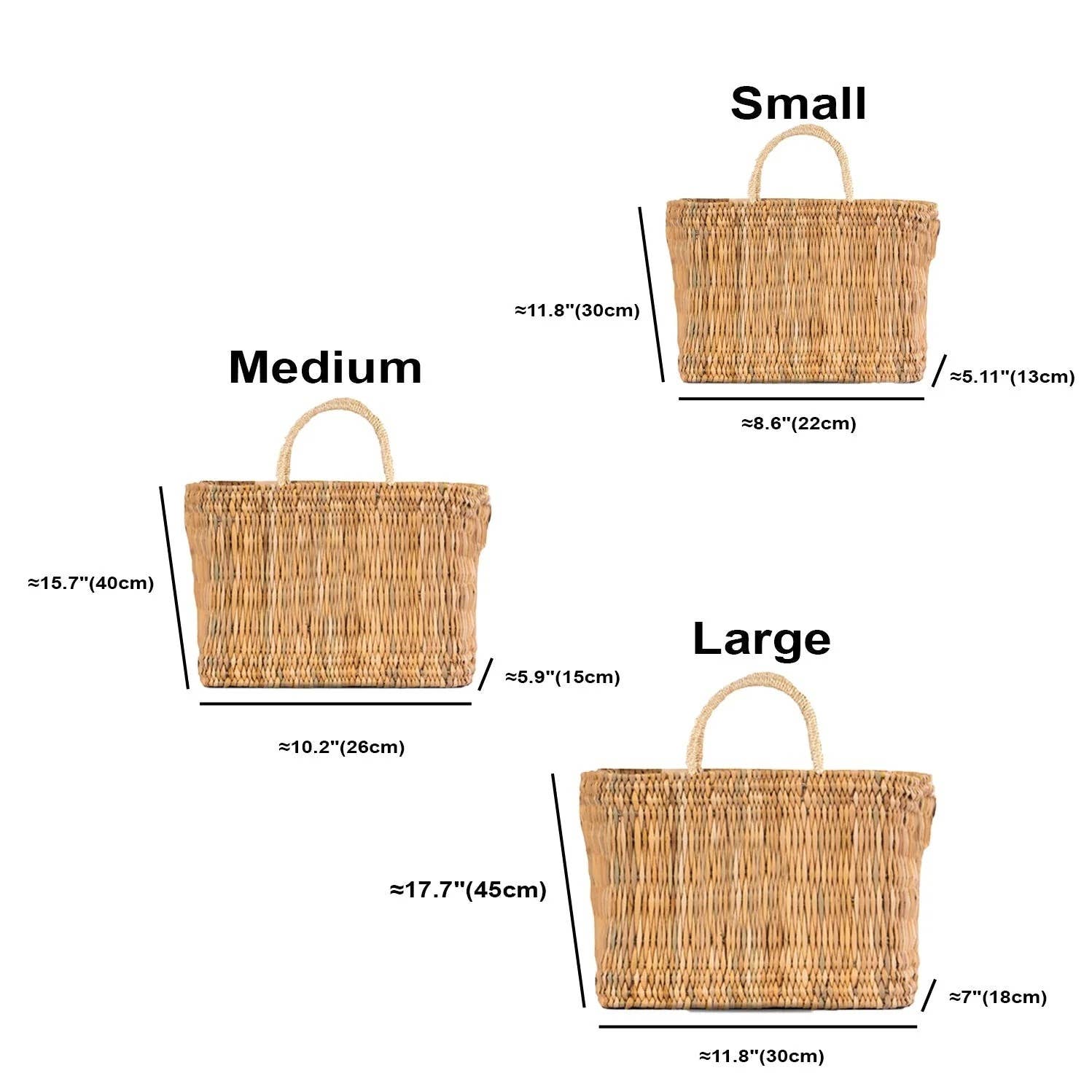 MIRAMAR Store - Wholesale Tote Bag - Women's - Medina French Market Basket - Rattan Bag - Tote Bag4