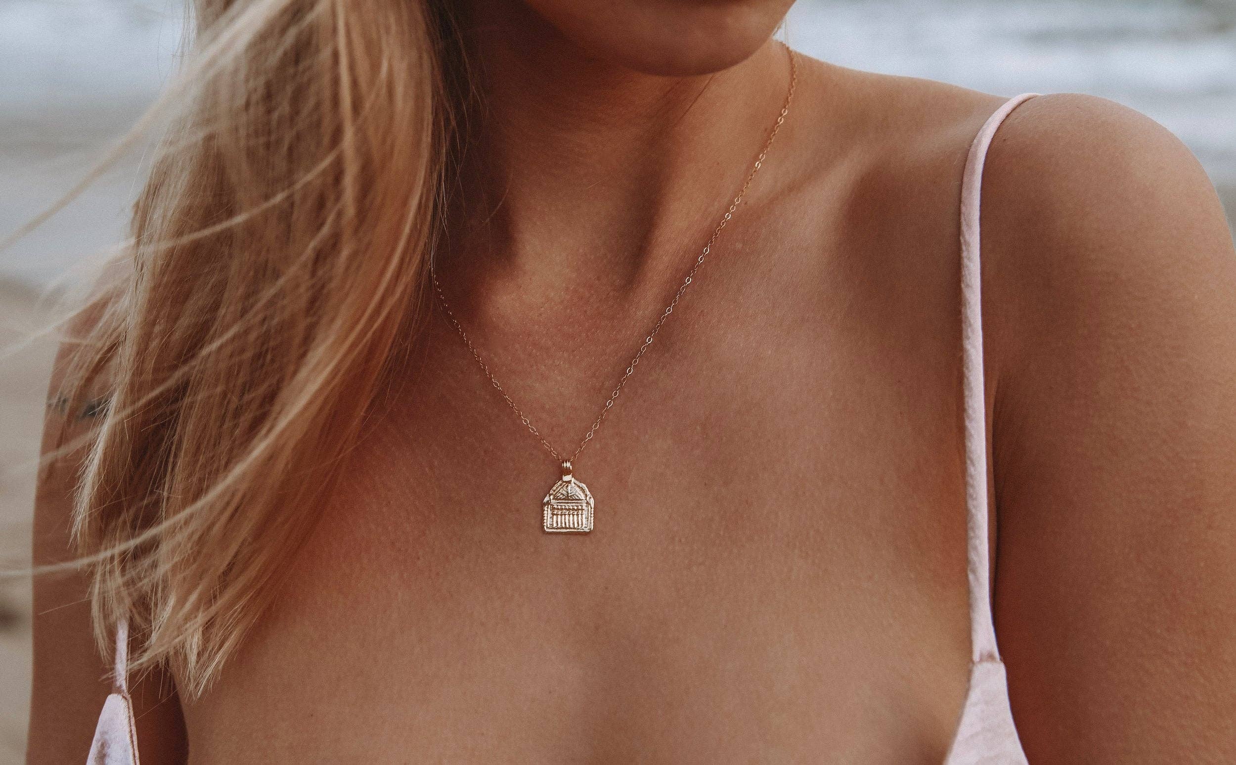 Mountainside Jewelry – Engroshandel Halskæde med vedhæng – Janus halskæde0