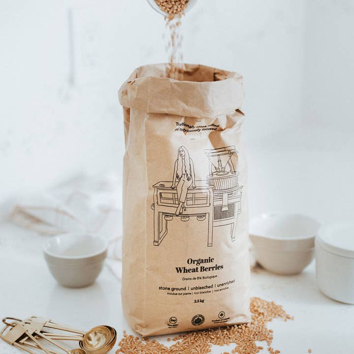 Better Basics Milling - Wholesale Whole Grains - Organic Wheat Berries
